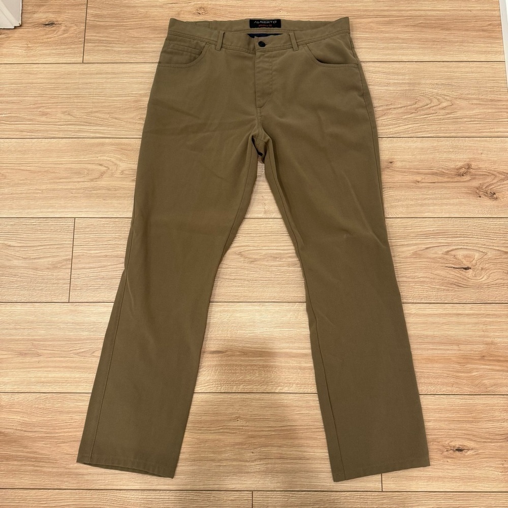 Alberto Ceramica Khaki Pants